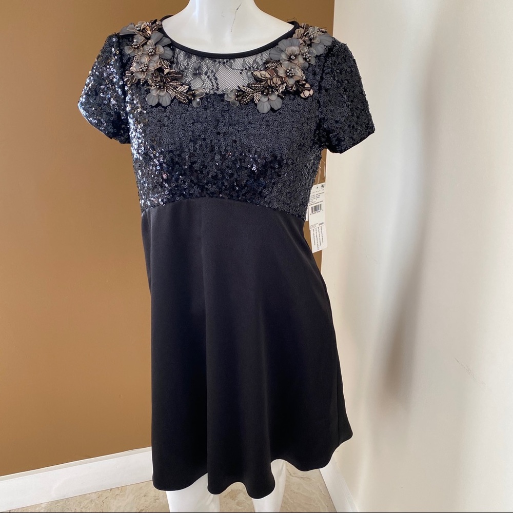 NWT Aidan Mattox Beaded Dress